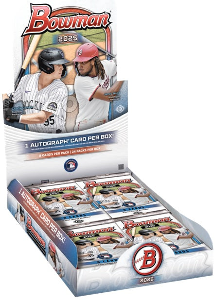 2025 Bowman Baseball Hobby Box (Pre-Order) - Miraj Trading