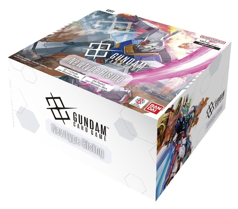 Gundam Card Game Newtype Rising Booster Box - Miraj Trading