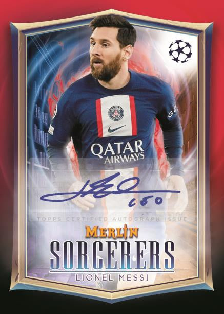 2022-23 Topps UEFA Champions League Merlin Chrome Hobby Box (Pre-Order) - Miraj Trading