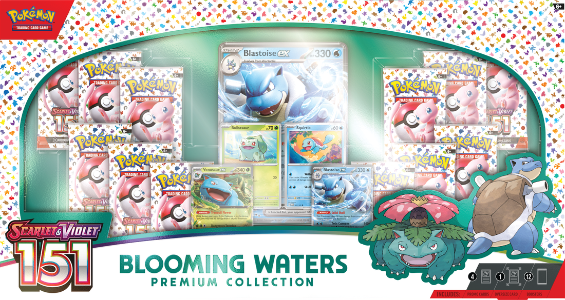PokΓ©mon 151 Blooming Waters Premium Collection Box (PICK-UP in STORE ONLY) - Miraj Trading