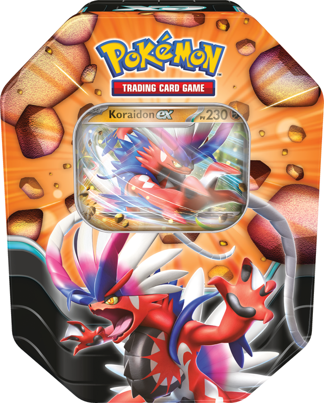 Pokemon Slashing Legends Tin (Set of 2)(French)(Pre-Order) - Miraj Trading