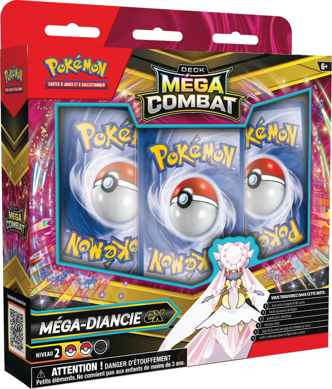 Pokemon Mega Battle Deck Diancie EX (French)