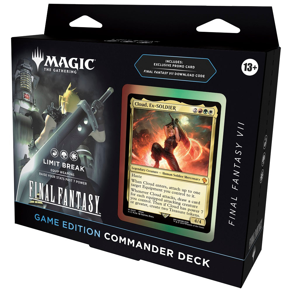 Magic The Gathering Final Fantasy VII Video Game Commander Deck (Pre-O Magic The Gathering Final Fantasy VII Video Game Commander Deck (Pre-O