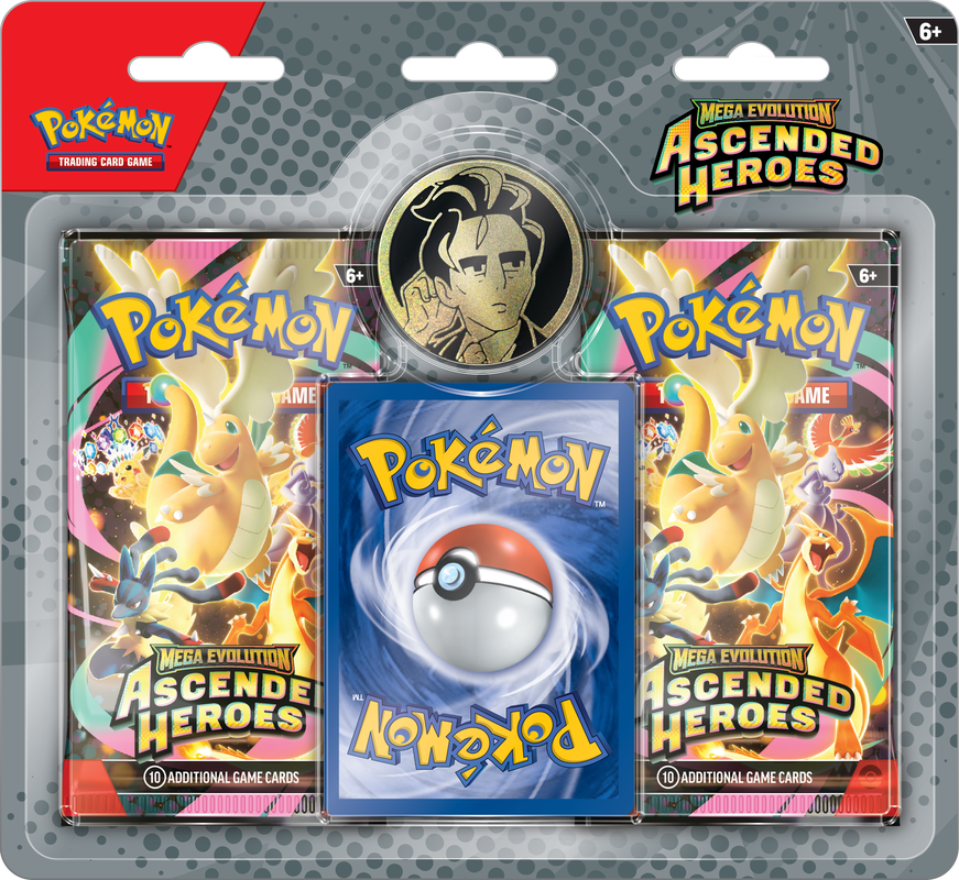 Pokémon day / ASCENDED HEROES COLLECTION Pokemon Ascended Heroes 2 Pack Blister Collection