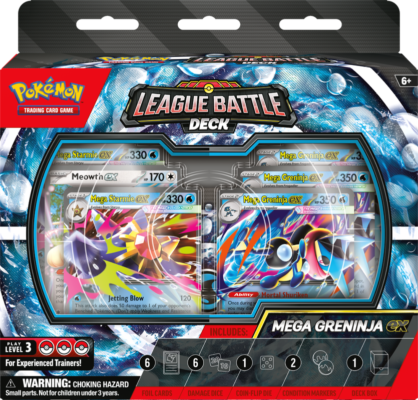Pokemon Battle League Deck Mega Greninja EX (Pre-Order)