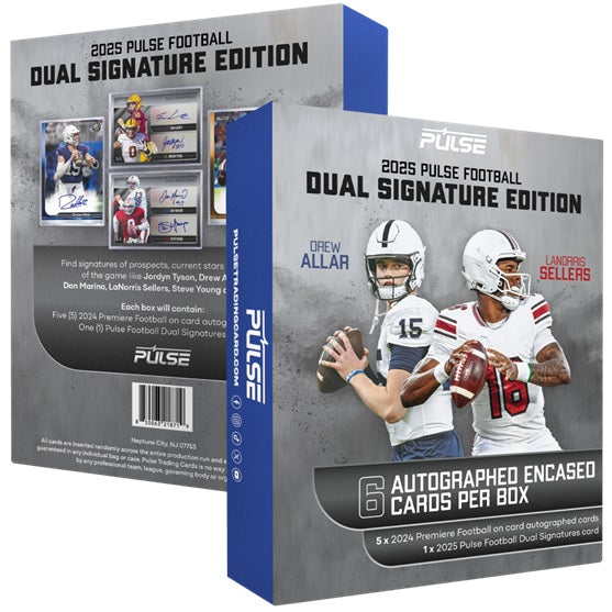 2025 Pulse Dual Signaturer Football Hobby Box (Pre-Order) - Miraj Trading