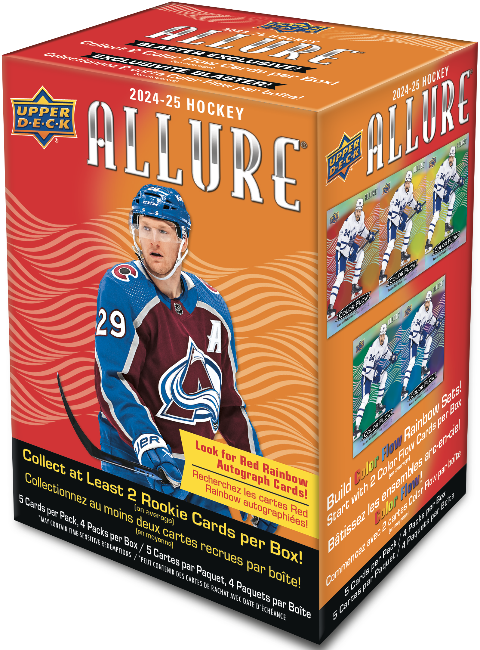 2024-25 Upper Deck Allure Hockey Blaster Case (Case of 20 Boxes) - Miraj Trading