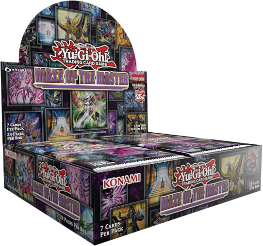 Yugioh Maze Of The Master 1st Edition Booster Case (Case of 12 boxes)(Pre-Order) - Miraj Trading