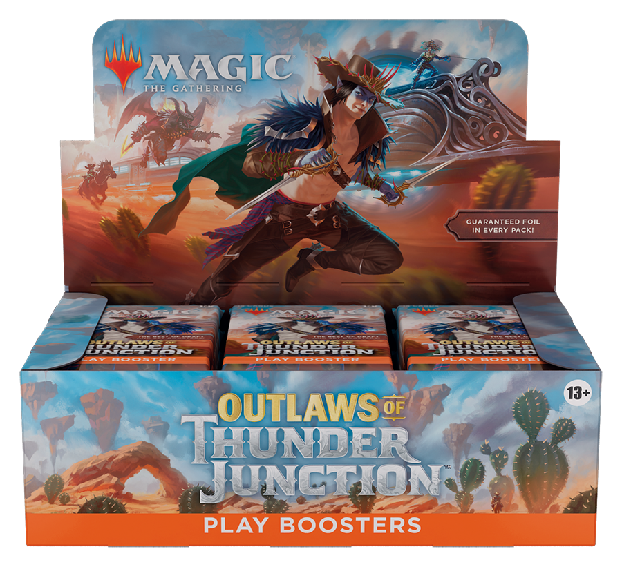 Magic The Gathering Outlaws Of Thunder Junction Play Booster Box (Pre-Order) - Miraj Trading