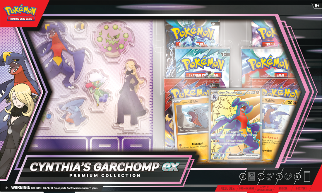 Pokemon Cynthia's Garchomp EX Premium Collection Box (Pre-Order) - Miraj Trading