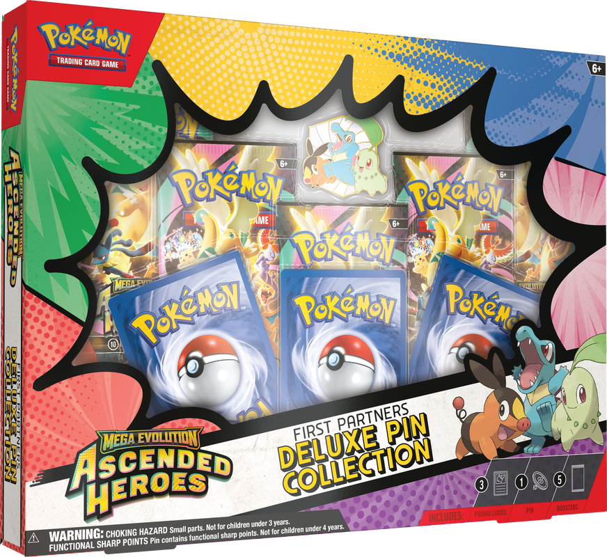 pokemon cards ebay Pokemon Ascended Heroes First Partners Deluxe Pin Collection Box