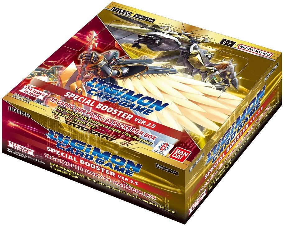 digimon trading card game booster box Digimon Special Booster Ver 2.5 Booster Box