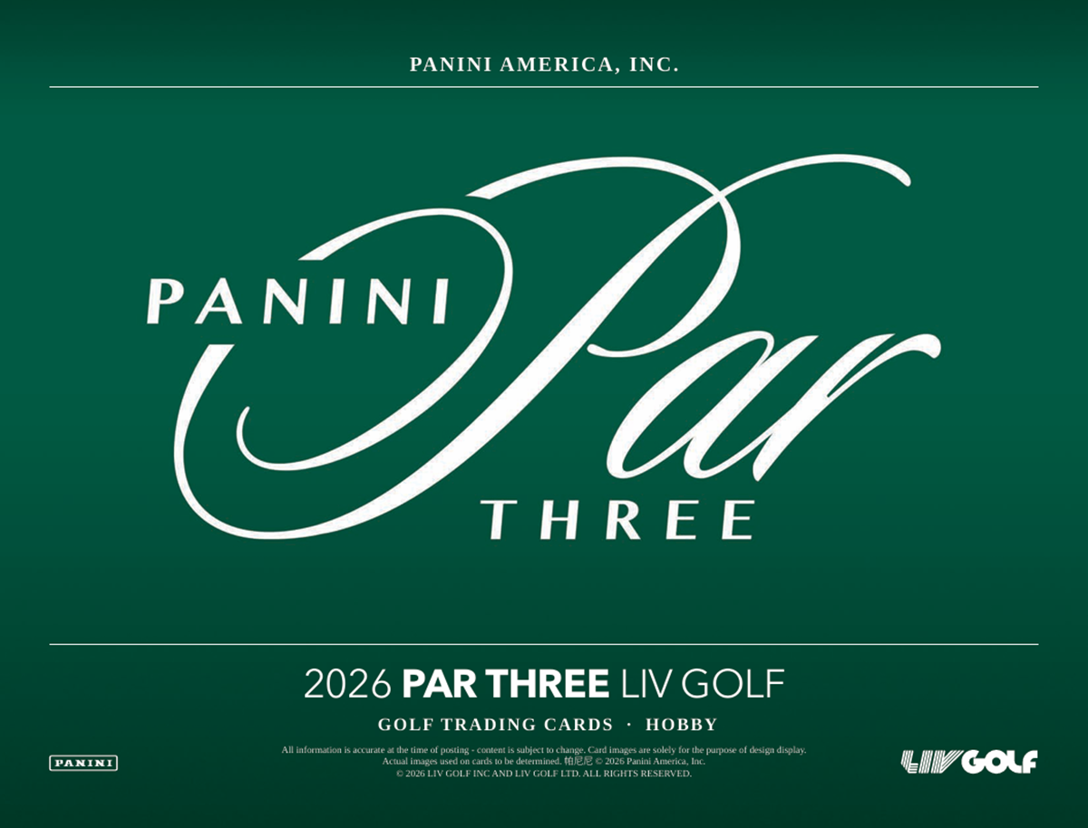2026 Panini Par Three Liv Golf Hobbox (Pre-Order) - Miraj Trading