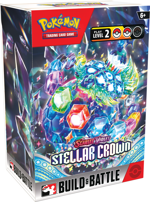 Pokemon Scarlet And Violet Stellar Crown Build & Battle Box - Miraj Trading