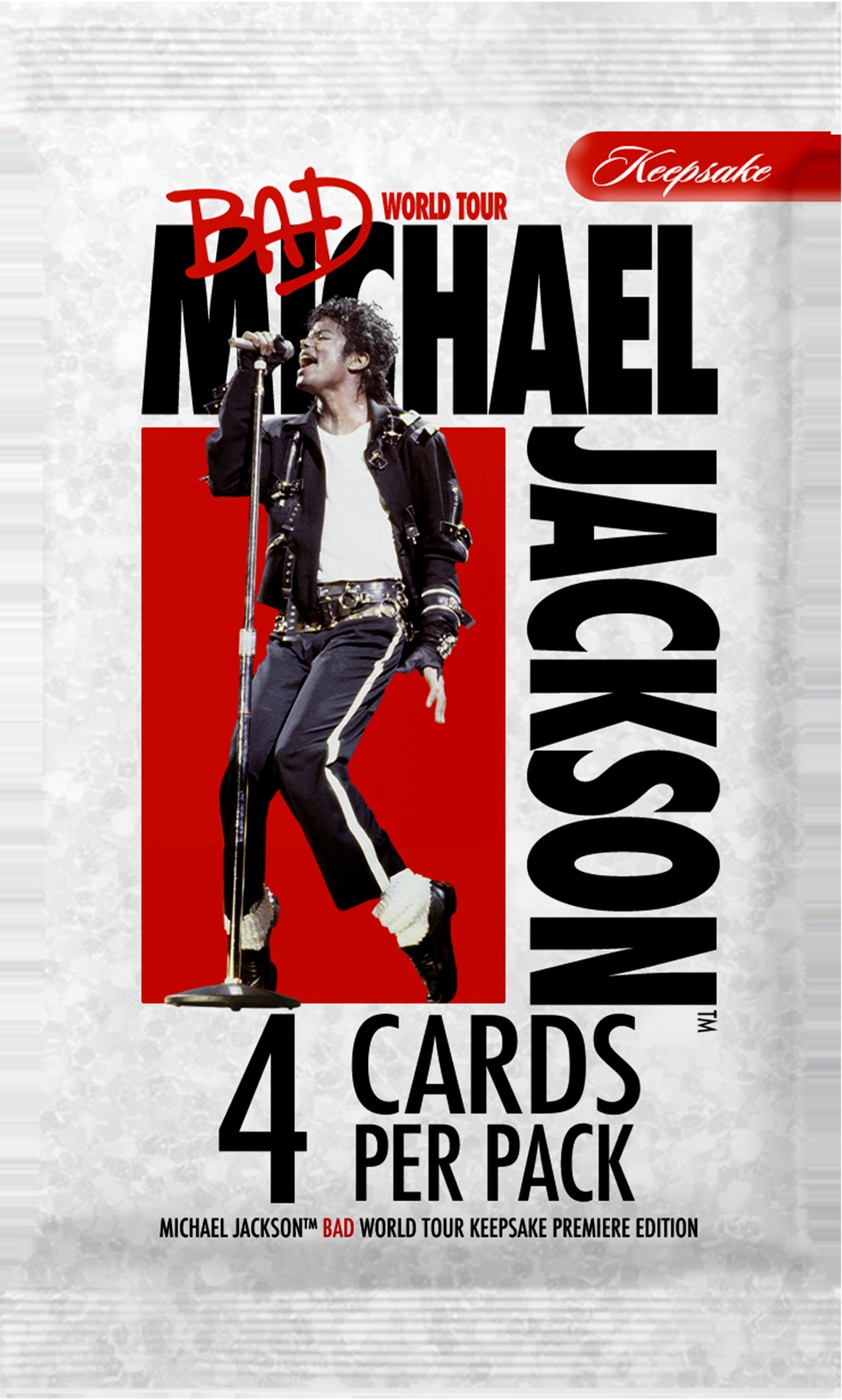 2026 Keepsake Michael Jackson Bad World Tour Holo Edition Mini Box (Pre-Order) - Miraj Trading
