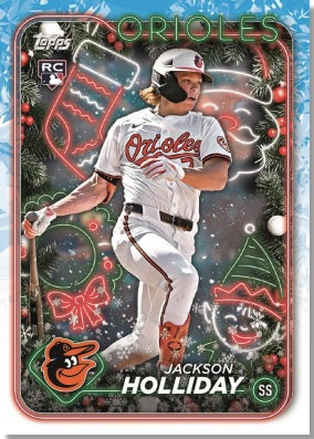 2024 Topps Holiday Baseball Mega Box - Miraj Trading