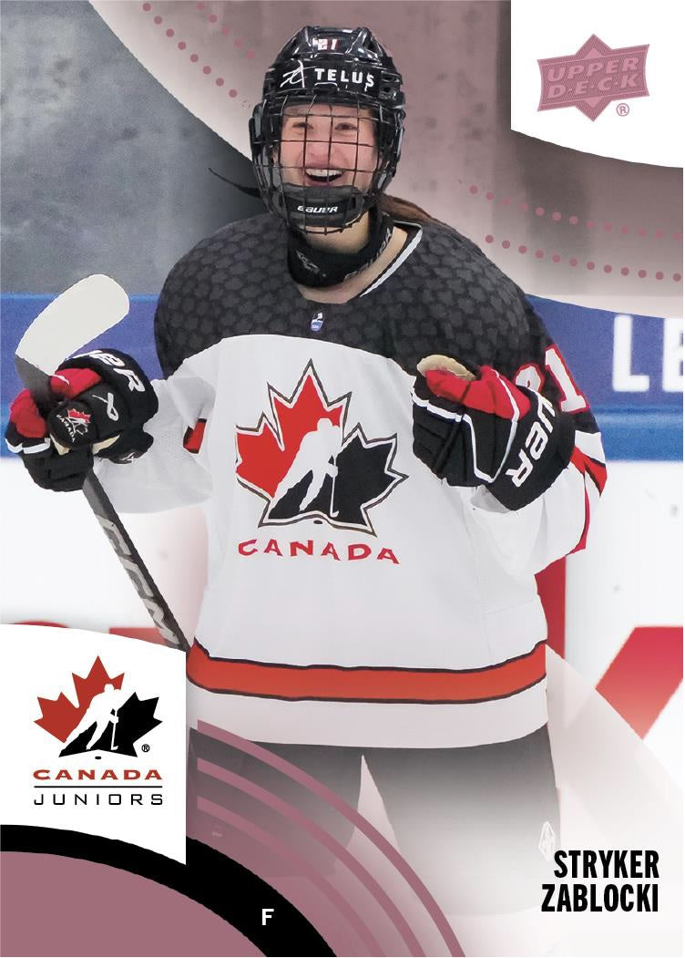 2025 Upper Deck Team Canada Juniors Hockey Blaster Case(Case of 20 Box)(Pre-Order) - Miraj Trading
