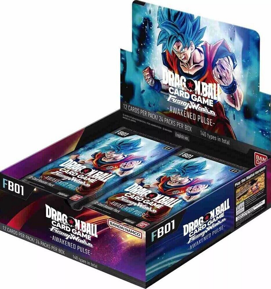 Dragon Ball Super Fusion World 01 Awakened Pulse Booster Box