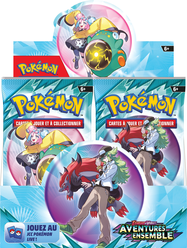 Pokemon Scarlet & Violet Journey Together Booster Box (French) - Miraj Trading