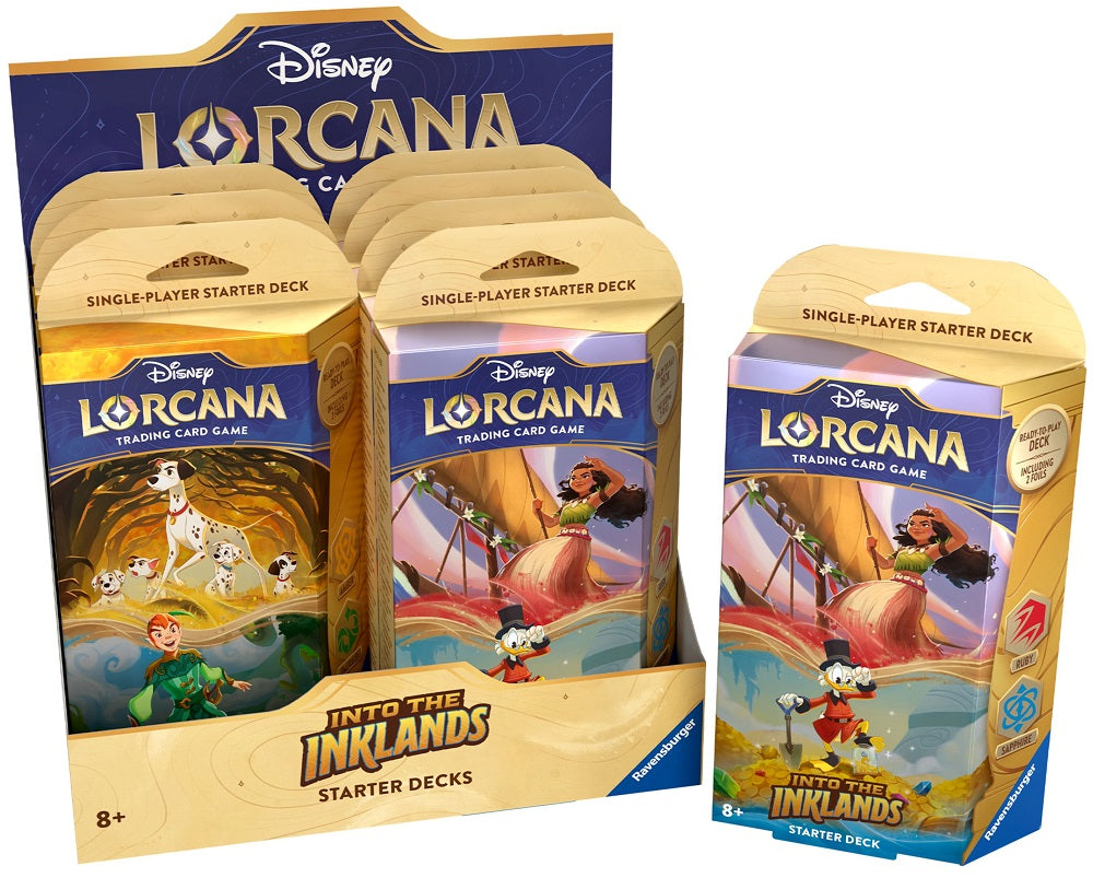 Disney Lorcana Into the Inklands Starter Deck Disney Lorcana Into the Inklands Starter Deck