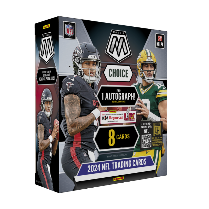2024 Panini Mosaic Choice Football Hobby Box - Miraj Trading