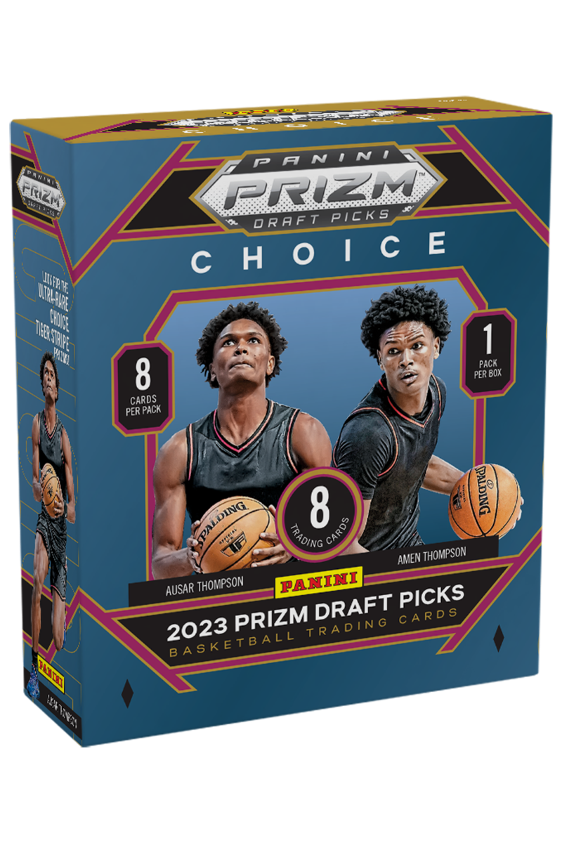 2023-24 Panini Prizm Draft Picks Basketball Choice Collegiate Hobby Box - Miraj Trading