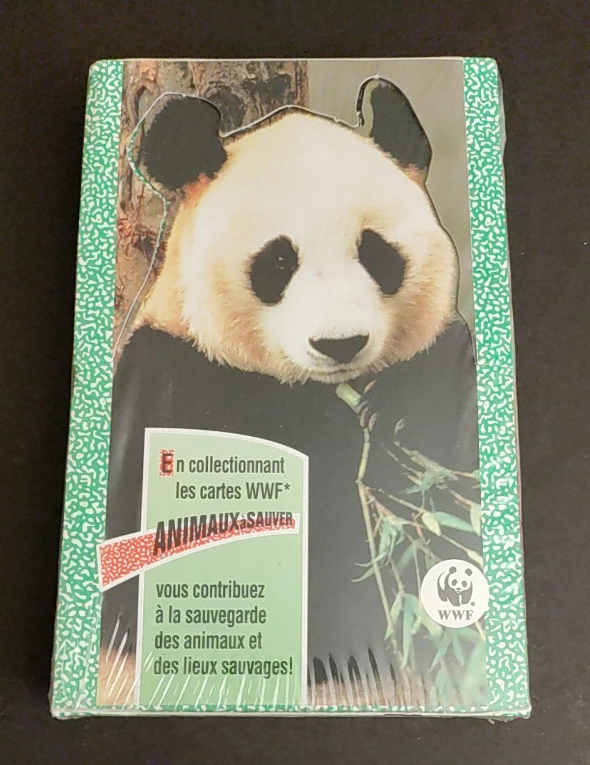 1992 Panini WWF Wildlife In Danger Trading Cards Box (Sealed) (French Edition) - Miraj Trading