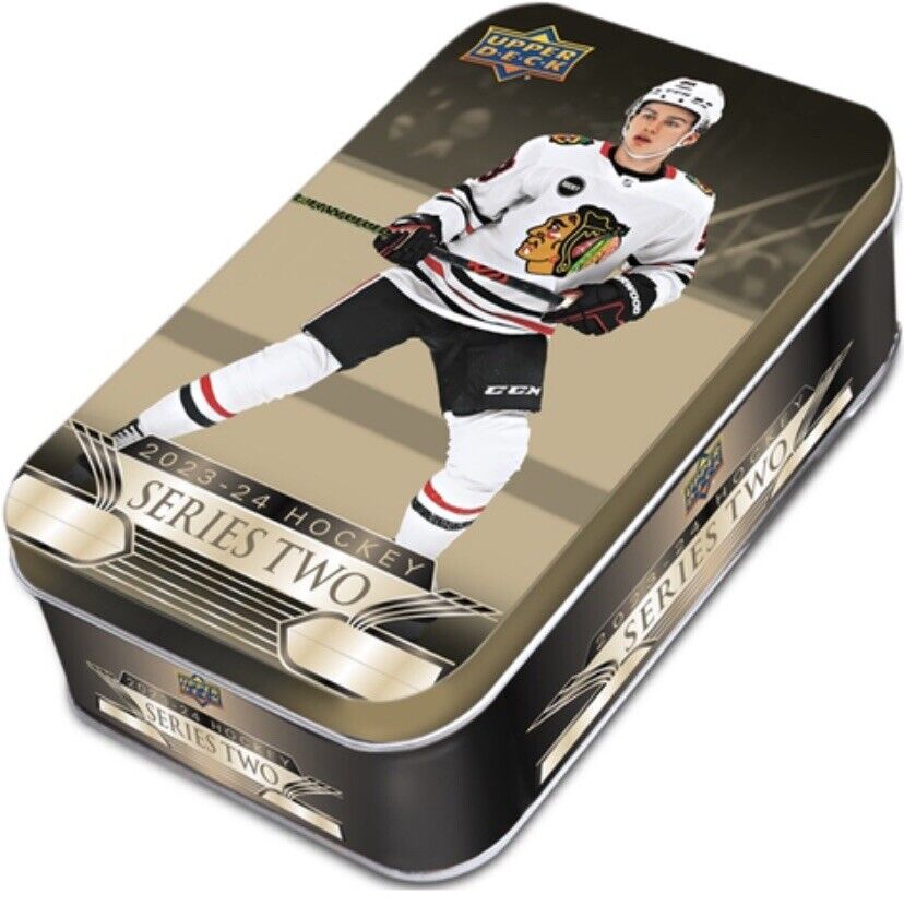 2023-24 Upper Deck Series 2 Hockey Tin - Miraj Trading