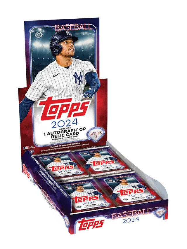 2024 Topps Baseball Series 2 Hobby Box (Pre-Order) - Miraj Trading