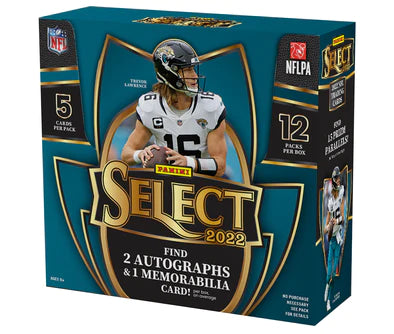 2022 Panini Select Football Hobby Box - Miraj Trading