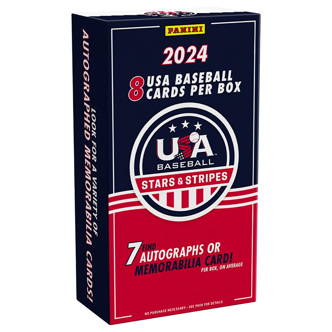 2024 Panini USA Stars and Stripes Baseball Hobby Box - Miraj Trading