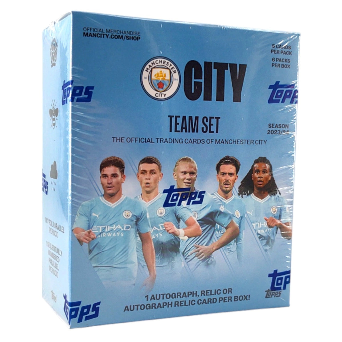 2023-24 Topps Team Set Manchester City - Miraj Trading