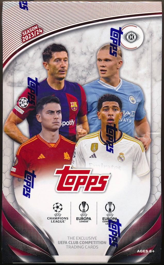 2024 Topps UEFA Club Competition Hobby Box