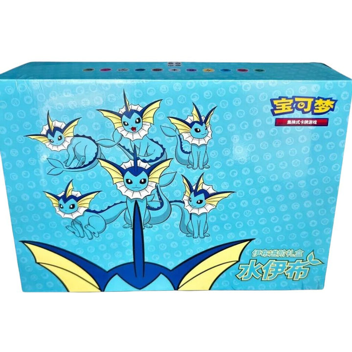 Pokemon Eevee Gx Vaporeon Gift Box - Chinese - Miraj Trading