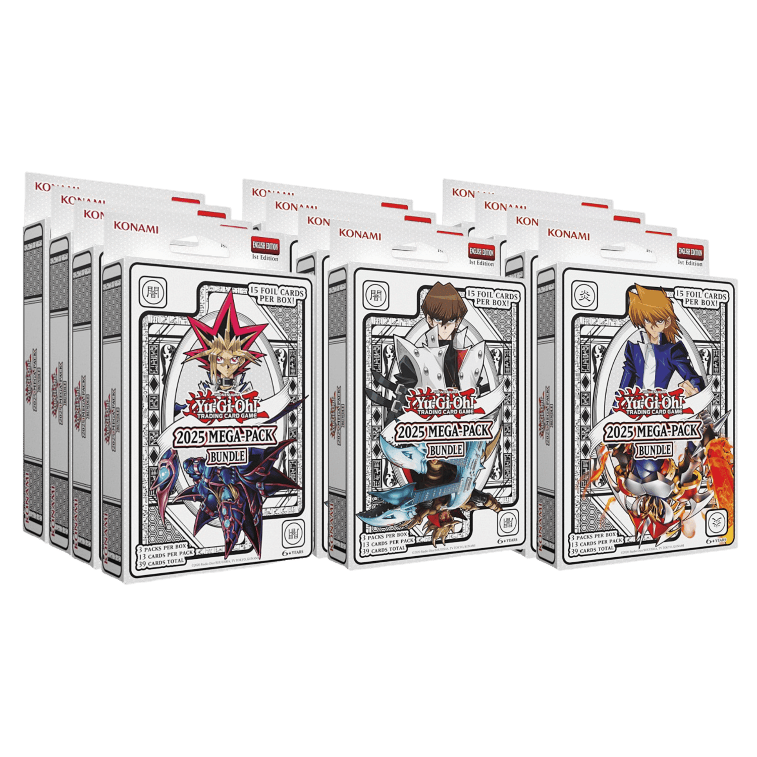 Yugioh 2025 Mega Pack Tuck Display Box (Display of 12 boxes) - Miraj Trading
