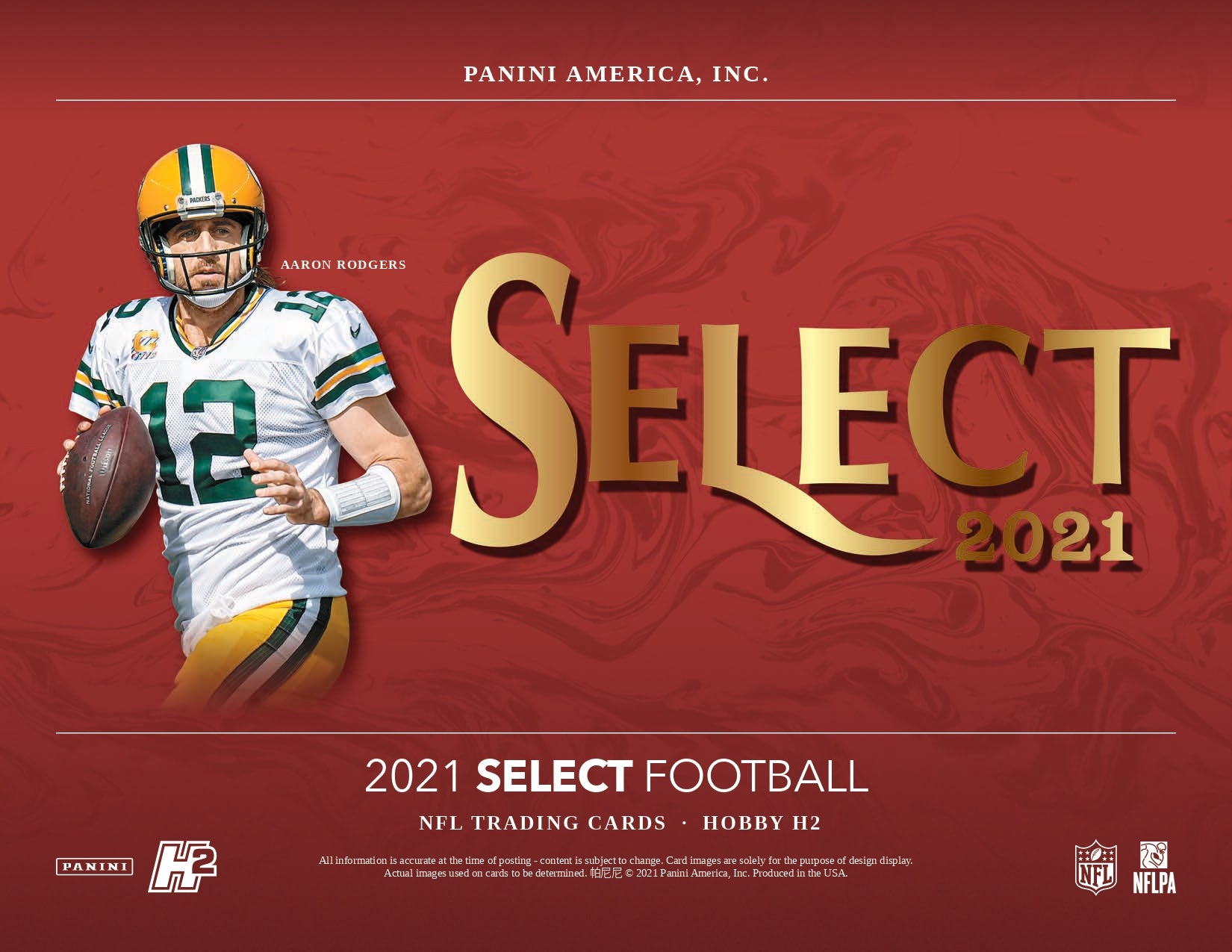2021 Panini Select Football Hobby Hybrid H2 Box - Miraj Trading