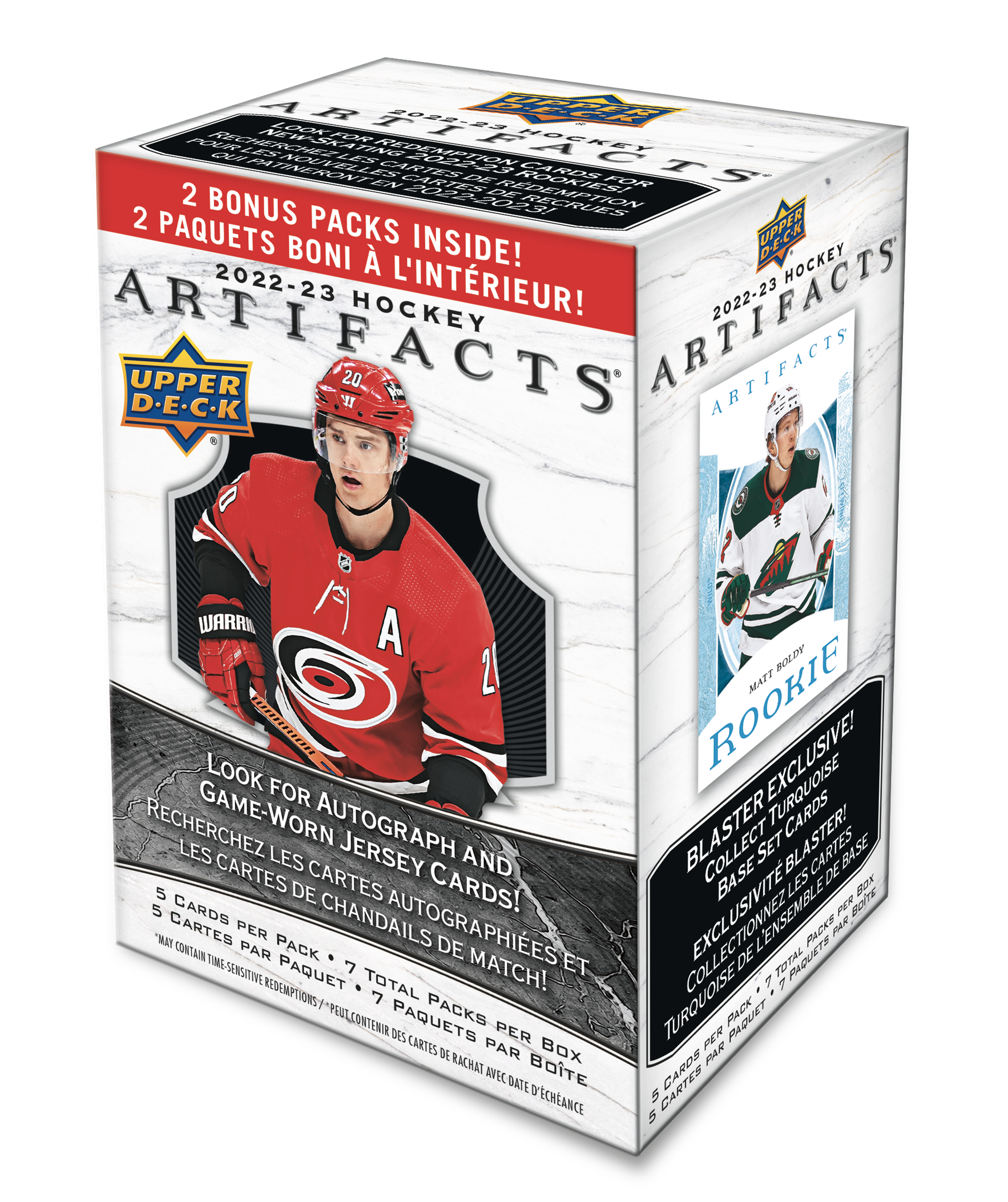 2022-23 Upper Deck Artifacts Hockey Blaster Box (Pre Order) - Miraj Trading