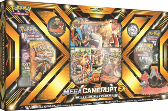 pokemon camerupt card Pokémon Mega Camerupt-EX Premium Collection