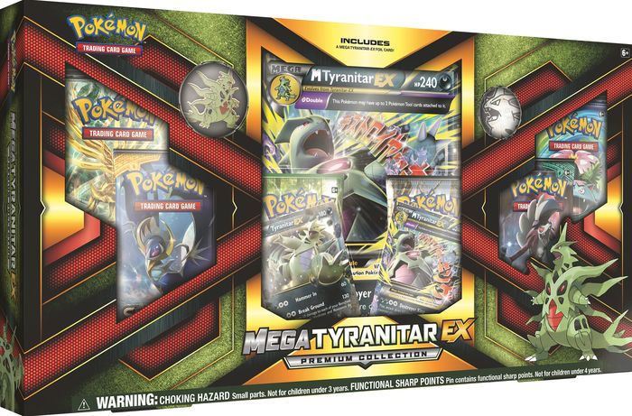 pokemon trading card games tyranitar ex premium collection Pokémon Mega Tyranitar-EX Condition:No Rips Obsidian Flames Singles Here’s all the best GRADE_7.5-NM+