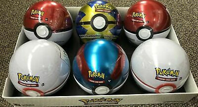 Pokemon TCG: Pokeball Tin Summer 2020 (Set of 6) - BigBoi Cards