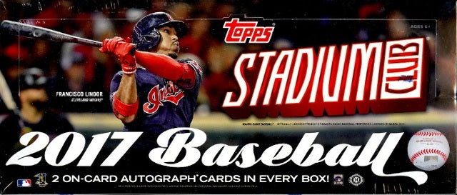 2017 Topps Stadium Club Baseball Hobby Box - BigBoi Cards