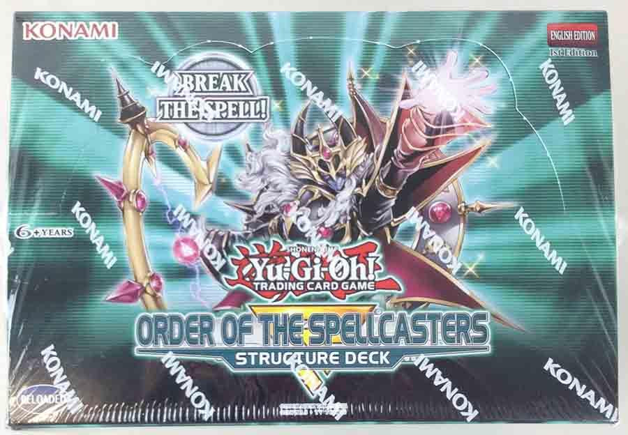 yu gi oh order of the spellcasters structure deck Amazon.com: Yu-Gi-Oh! Cards Order of The Spellcasters Structure Deck | 3  Super Rares main image 0