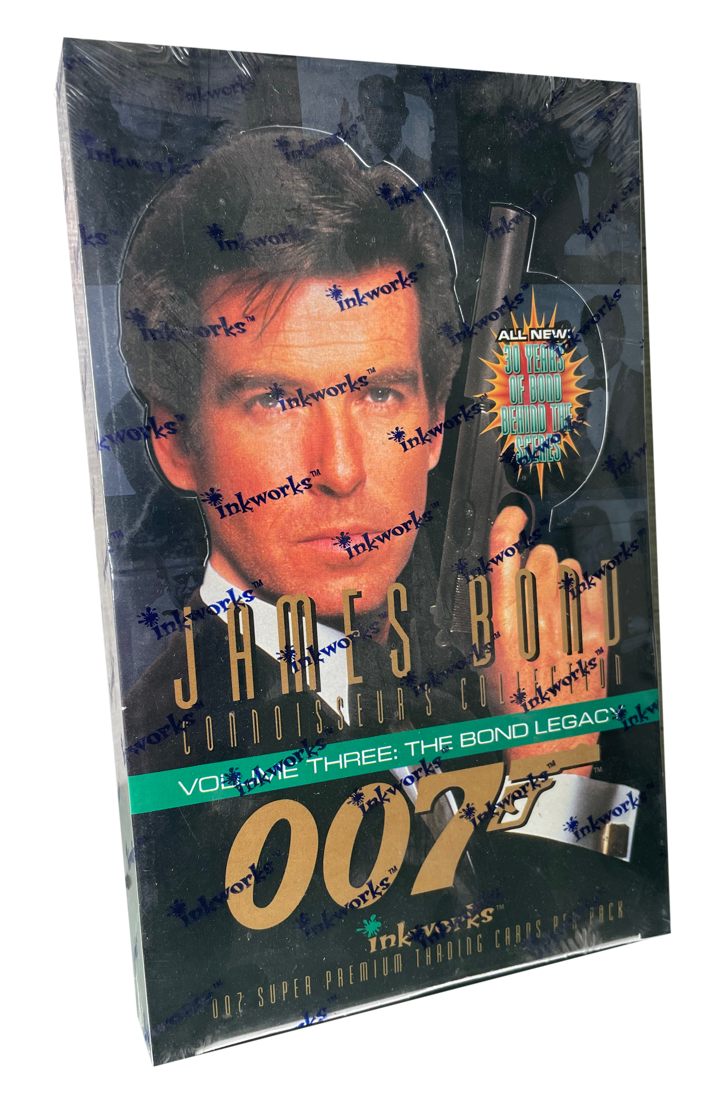 1997 Inkworks James Bond Volume 3: The Bond Legacy Trading Card Box - Miraj Trading