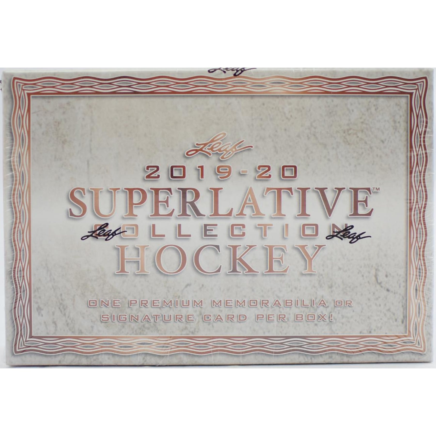 2019-20 Leaf Superlative Collection Hockey Hobby Box - BigBoi Cards