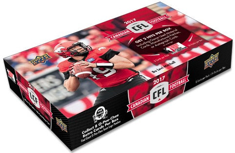 2017 Upper Deck CFL Football Hobby Box - Miraj Trading