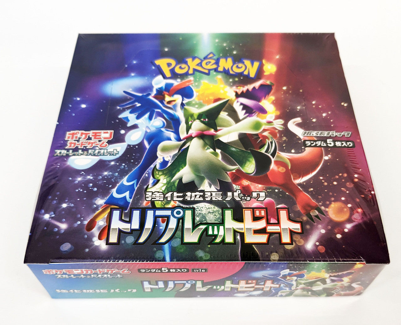Pokemon Japanese Scarlet & Violet Triple Beat Booster Box SV1a (Pre-Order) - Miraj Trading