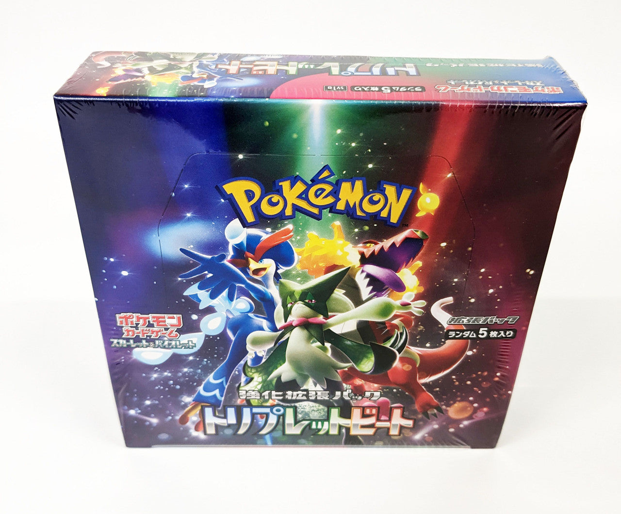 Pokemon Japanese Scarlet & Violet Triple Beat Booster Box SV1a (Pre-Order) - Miraj Trading