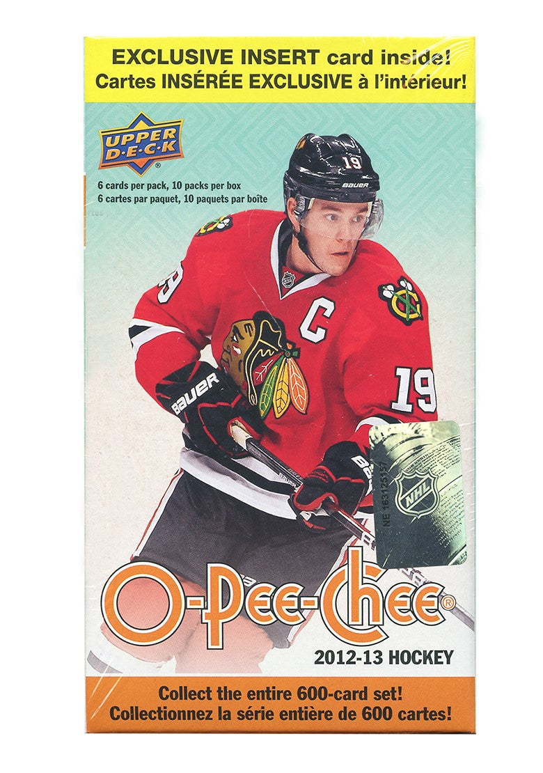 2012-13 Upper Deck O-Phee-Chee Hockey Blaster Box - Miraj Trading