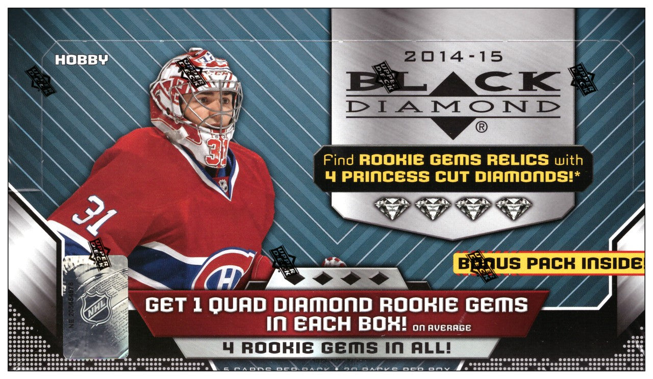 2014-15 Upper Deck Black Diamond NHL Hockey Hobby Box - BigBoi Cards
