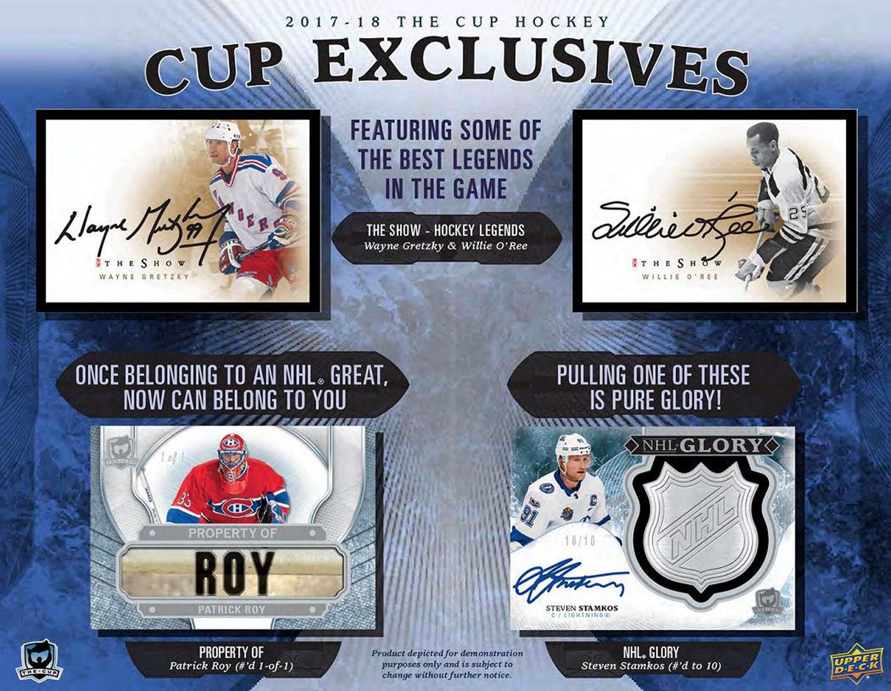 2017-18 Upper Deck The Cup NHL Hockey Hobby Case (Boxes of 3) - BigBoi Cards